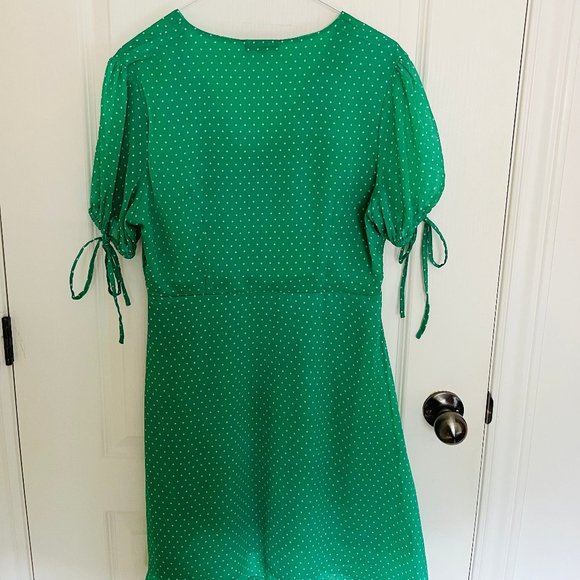 ASOS Green Polka Dress - Picture 2 of 3